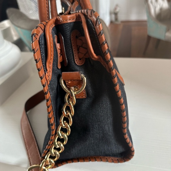 Michael Kors, denim and leather purse - Picture 4 of 7